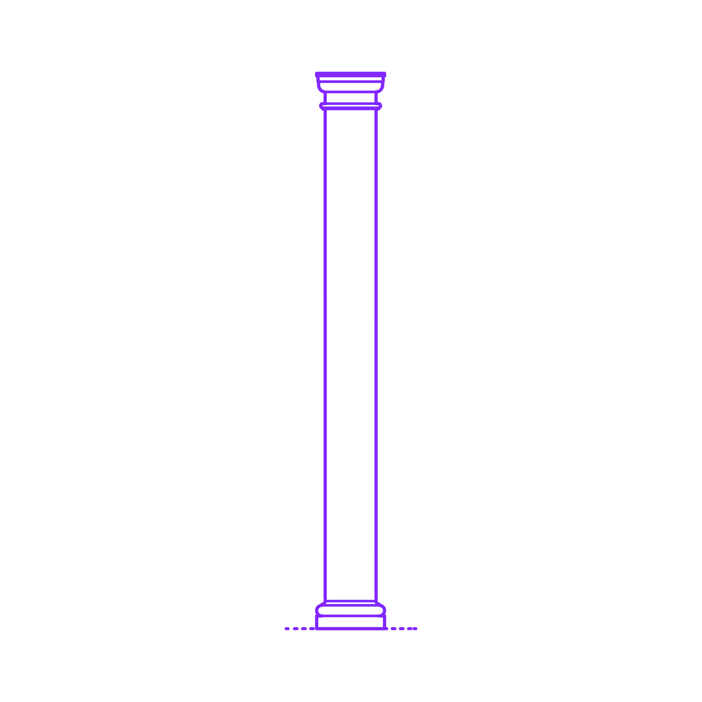 Buildings Stone Columns Roman Tuscan Straight Smooth Large Sketch Svg Vector Free Vectors